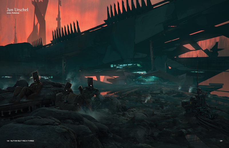 Illustration for article titled Prepare To Have Your Mind Blown By Some Absolutely Incredible Mecha Concept Art!